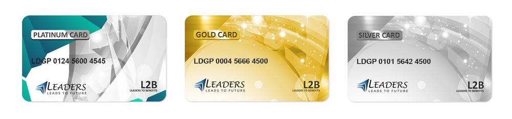 LEADERS 2 BENEFITS [L2B] is privilege card for the customers. LEADERS is a customer centric